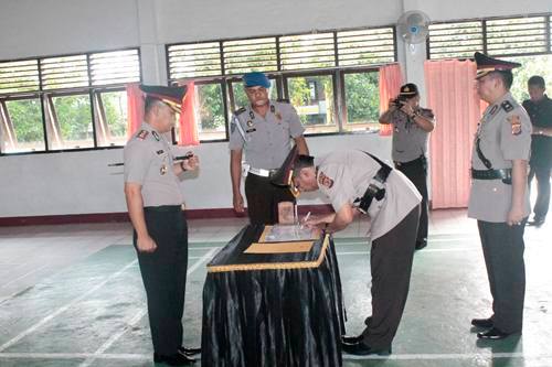 Kapolres Pimpin Sertijab Wakapolres dan Tiga Kapolsek